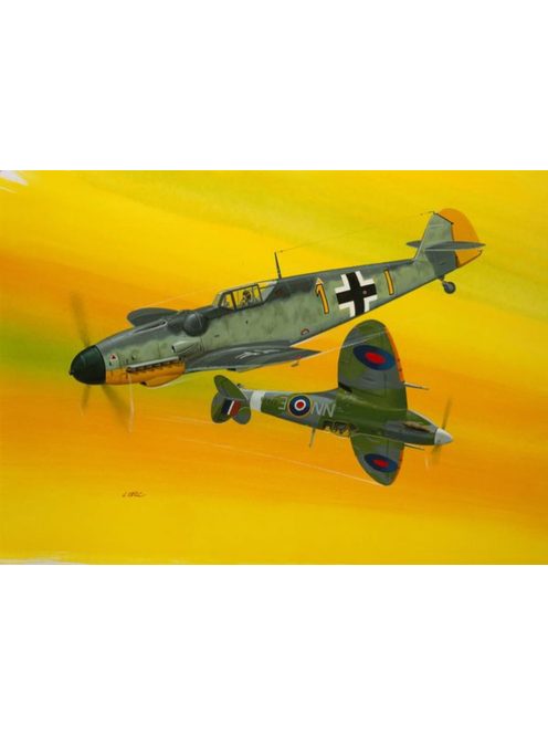 Revell Combat Set Bf109G-10 & Spitfire Mk.V 1:72