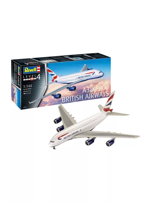 Revell - A-380-800 British Airways 1:144 (3922)