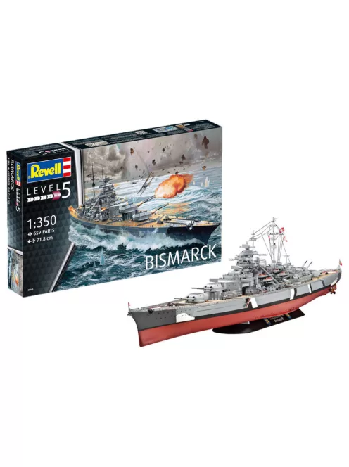 Revell - Battleship Bismarck 1:350 (5040)