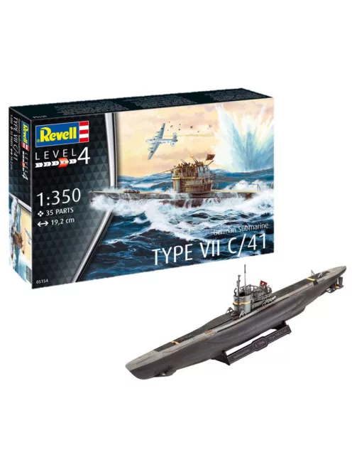 Revell - German Submarine Type Vii C/41 0 (5154)