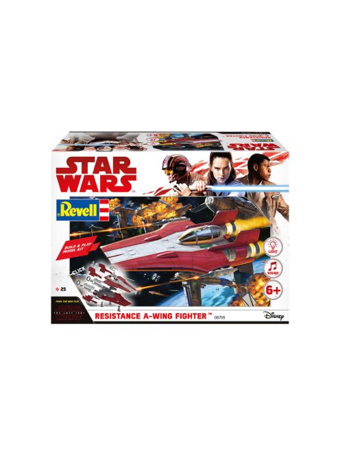 Revell - Resistance A-wing Fighter, red