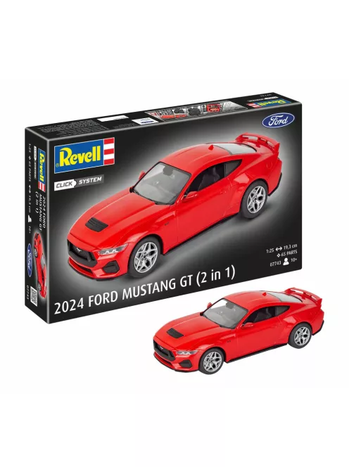 Revell - 2024 Ford Mustang GT (easy-click)