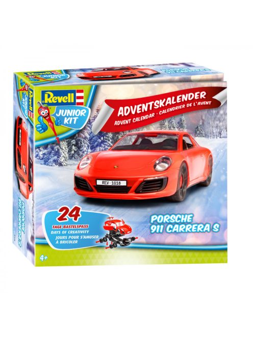 Revell - Adventi naptár JUNIOR KIT Porsche  911