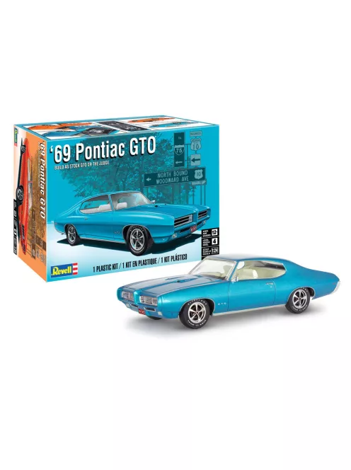 revell - 69 Pontiac GTO The Judge 2N1