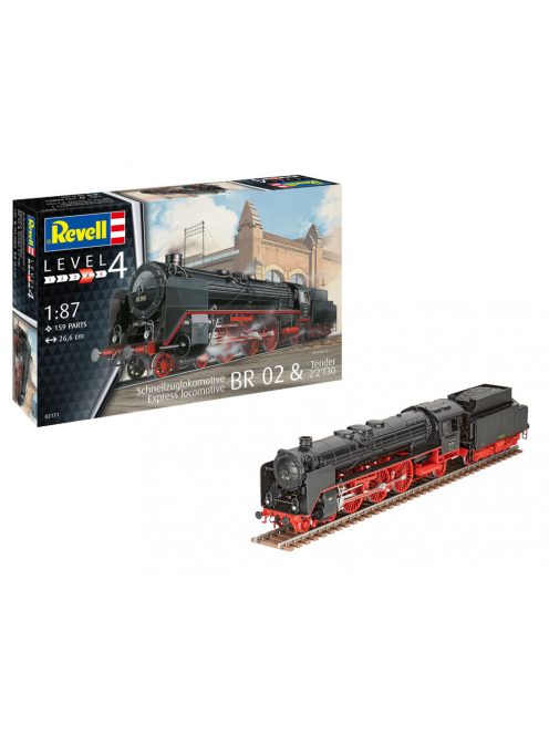Revell - Express Locomotive BR 02 & Tender 2'2'T30