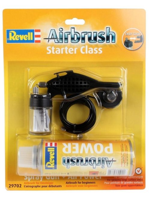 Revell - Airbrush - Spray Gun Starter Class & Air Power- Festékszóró kezdőknek (