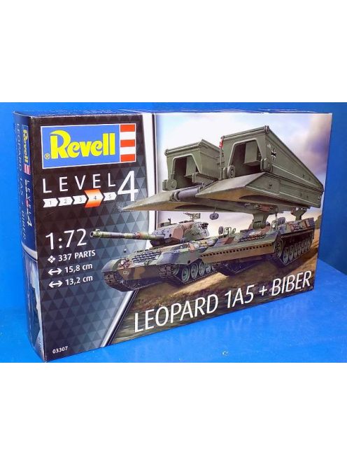 Revell - Leopard 1A5 & Bridgelayer Biber 1: 72 (3307)