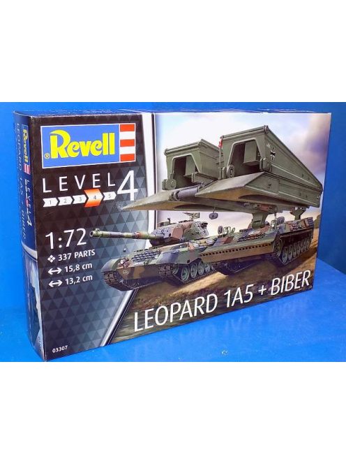 Revell - Leopard 1A5 & Bridgelayer Biber 1: 72 (3307)
