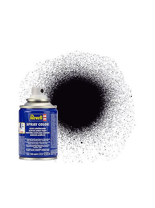 Revell - Fekete matt festék spray 100 ml