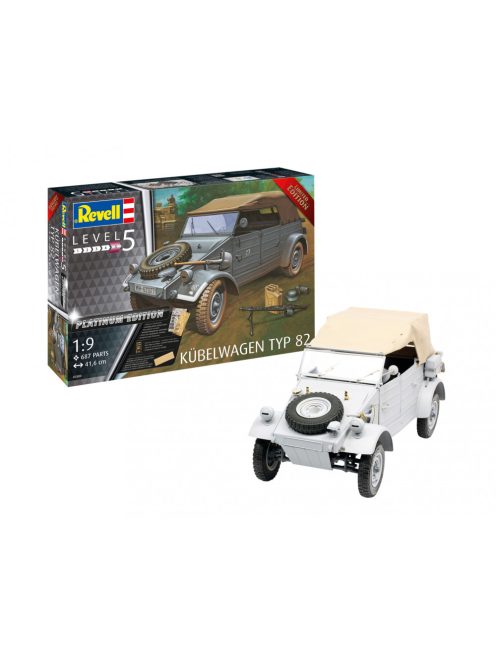 Revell - Kübelwagen Typ 82 Platinum Edition 1:9 (03500)