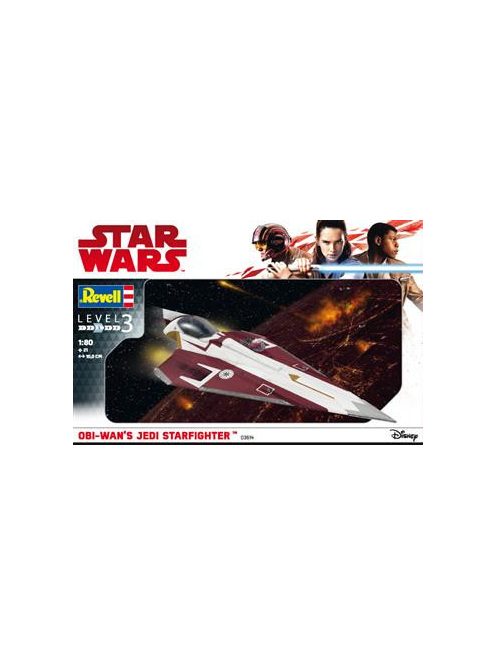 Revell - Star Wars Obi Wan'S Jedi Starfighter 1:80 (3614)