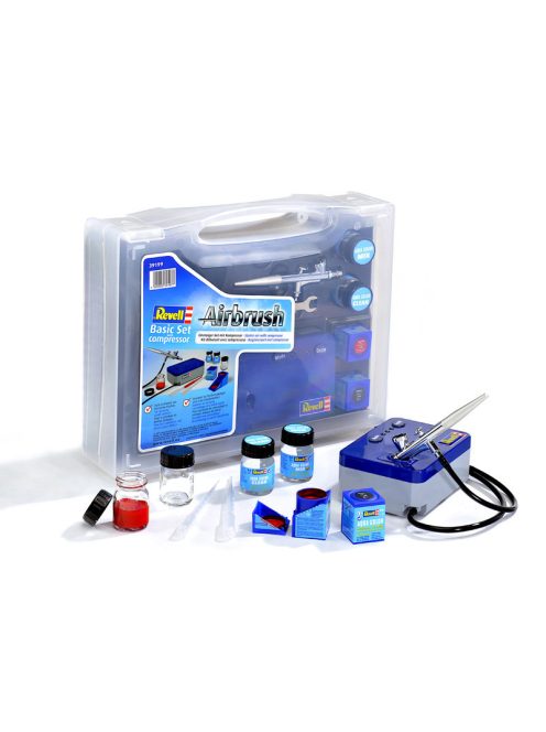 Revell - Airbrush Starter Szett Kompresszorral