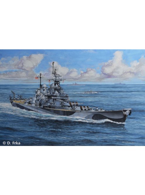 Revell - Battleship U.S.S. Missouri (WWII) 1:1200 (5128)