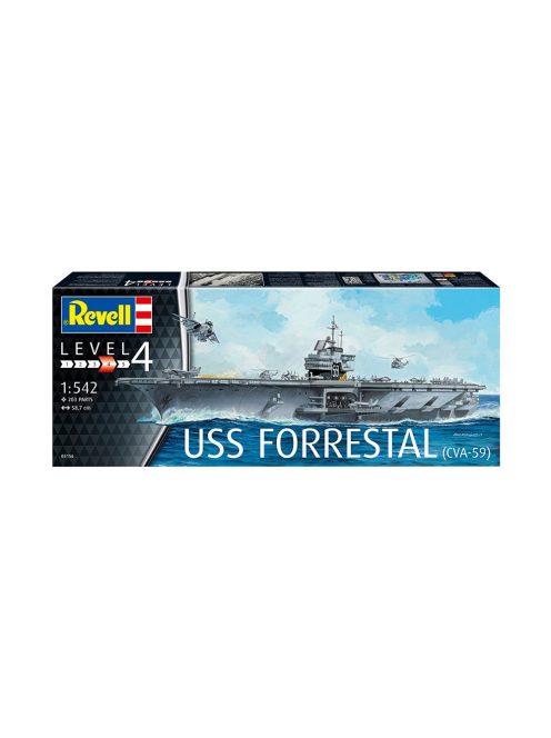 Revell - Aircraft Carrier Uss Forrestal 1:542 (5156)