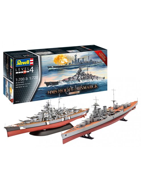 Revell - HMS HOOD vs. BISMARCK- 80th Anniversary 