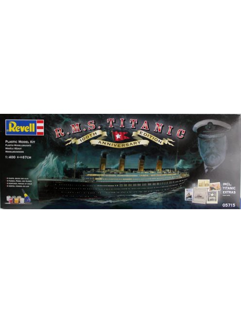 Revell - Gift Set - R.M.S. Titanic - 100th Anniversary Edition 1:400 (5715)