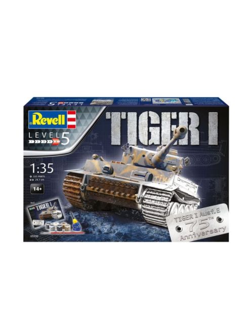 Revell - Gift Set 75 Xears Tiger I (5790)