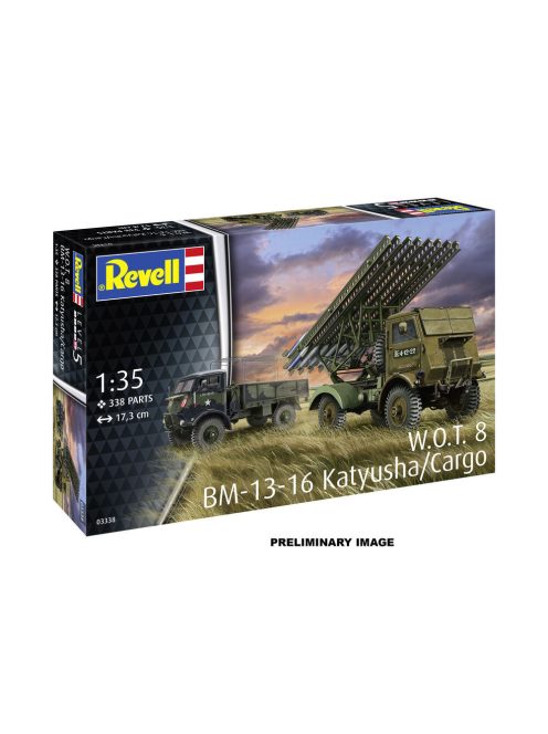 Revell - Model Set W.O.T. 8 BM-13-16 Katyusha/Cargo