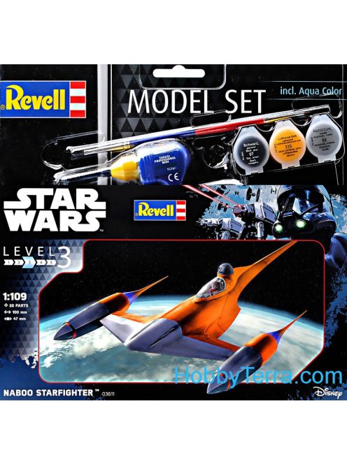 Revell - Star Wars modell szett Naboo csillagvadász (63611)