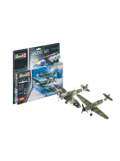   Revell Modell szett Combat Set Bf109G-10   Spitfire Mk.V 1:72