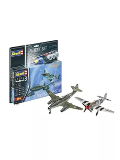 Revell - Modell szett Combat Set Me262   P-51B 1:72 (63711)