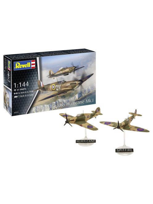 Revell - Model Set Spitfire Mk.Ia & Hurricane Mk.I
