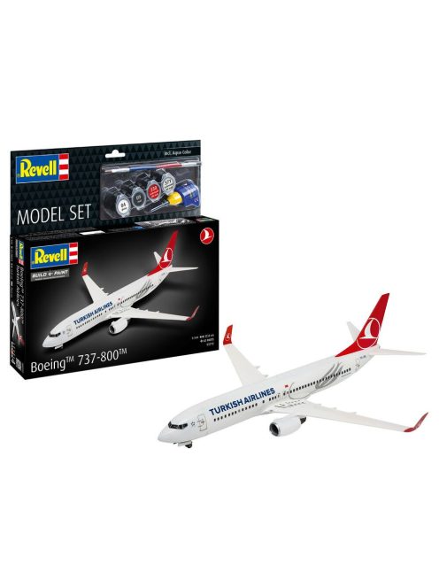 Revell - Model Set Boeing 737-800 Turkish Airlines