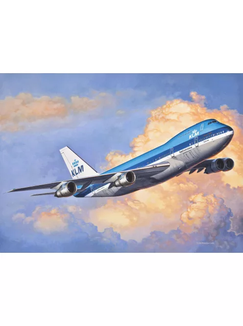 Revell - Model Set - Boeing 747-200 1:450 (63999)