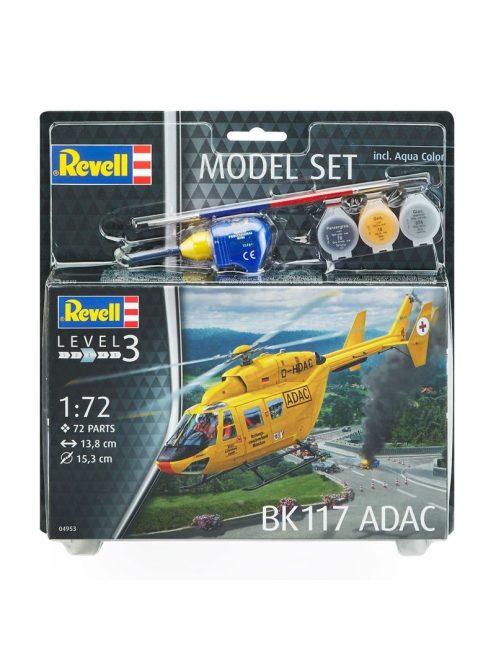 Revell - Model Set Bk-117 Adac (64953)