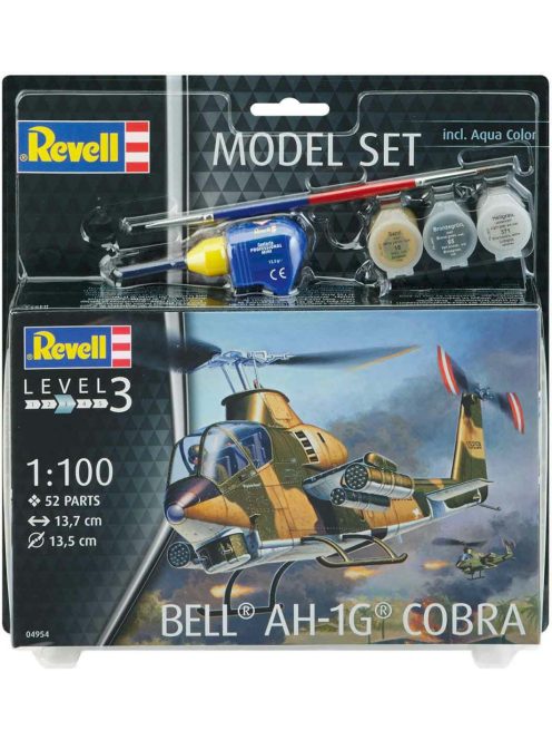 Revell - Model Set Bell Ah-1G Cobra 1:100 (64954)