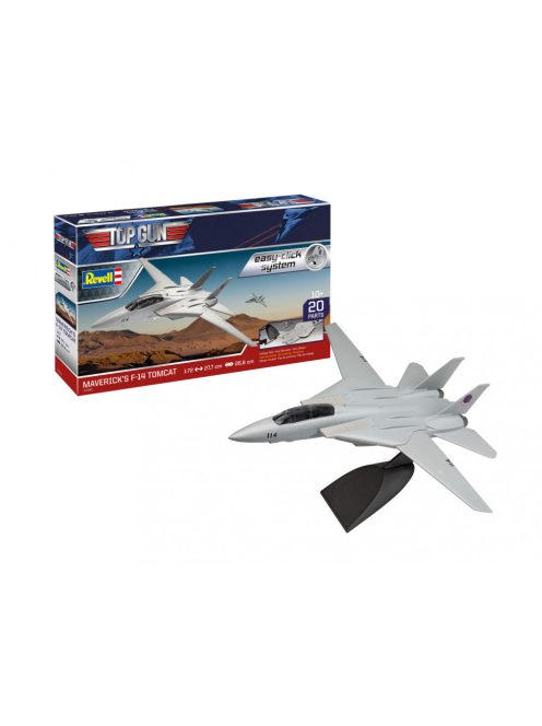 Revell Modell szett Easy Click F-14 Tomcat Top Gun 1:72