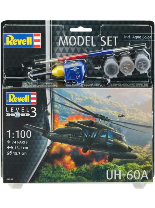 Revell - Model Set Model Set Uh-60A 1:1100 (64984)