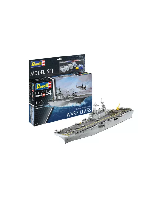 Revell - Model Set Assault Carrier USS WASP CLASS