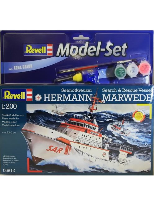 Revell - Model Set - Search & Rescue Hermann Marwede 1:200 (65812)