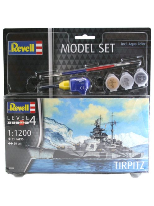 Revell - Model Set Tirpitz 1:200 (65822)