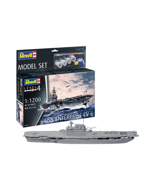 Revell - Model Set USS Enterprise CV-6