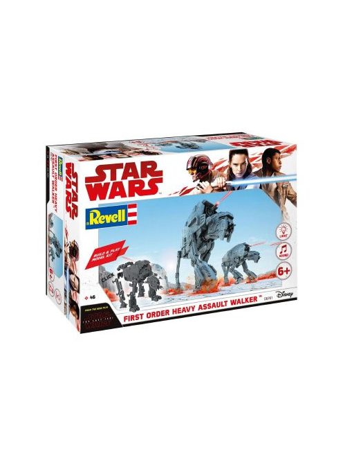 Revell - Star Wars Build & Play First Order Heavy Assault Walker (6761)