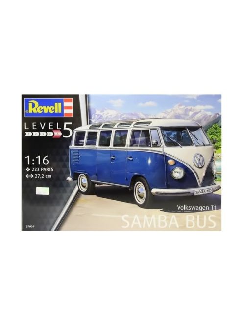 Revell - Vw Typ 2 T1 Samba Bus 1:16 (7009)
