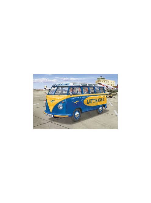 Revell - VW T1 Samba Bus Lufthansa 1:24 (7436)