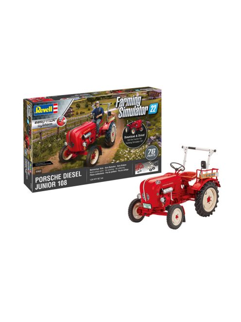 Revell - Porsche Junior 108 - Farming Simulator Edition