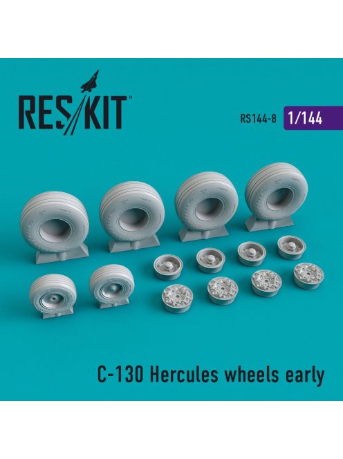 Reskit - C-130 "Hercules" wheels set early version (1/144)
