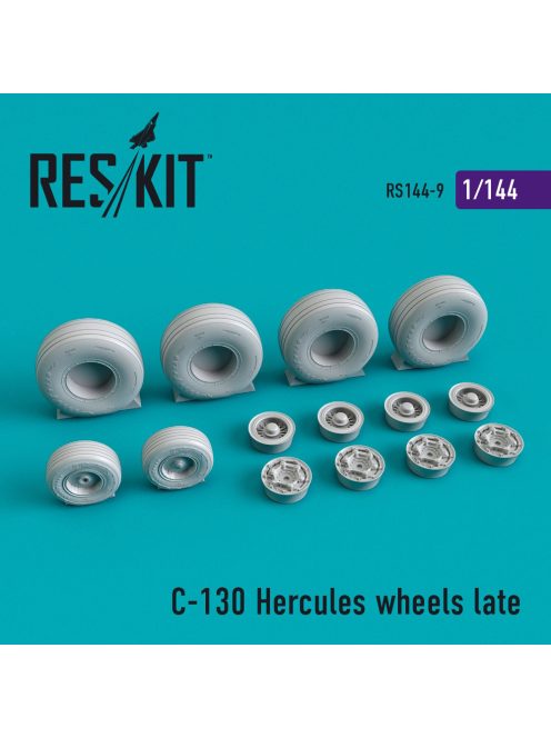 Reskit - C-130 "Hercules" wheels set late version (1/144)