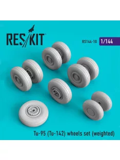 Reskit - Tu-95 (Tu-142) wheels set (weighted)