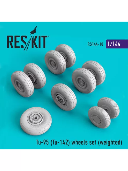 Reskit - Tu-95 (Tu-142) wheels set (weighted)