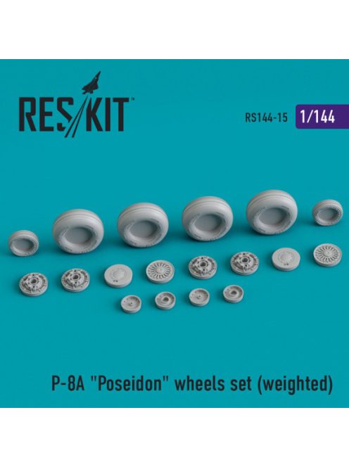 Reskit - P-8A "Poseidon" wheels set (weighted) (1/144)
