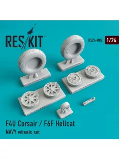Reskit - F4U Corsair / F6F Hellcat NAVY wheels set
