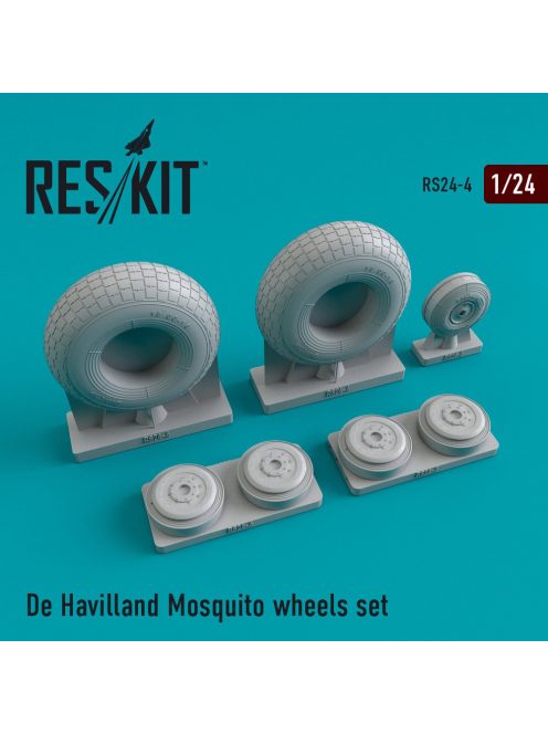 Reskit - DH.98 "Mosquito" wheels set (1/24)