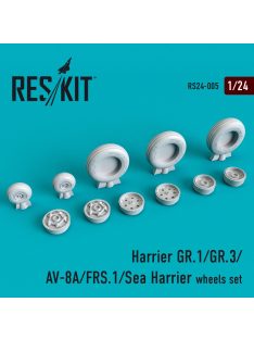   Reskit - Harrier GR.1/GR.3/AV-8A/FRS.1/Sea Harrier  wheels set (1/24)
