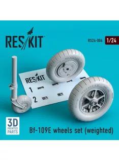 Reskit - Bf-109E wheels set (weighted)