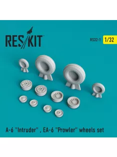 Reskit - A-6 Intruder , EA-6 Prowler (weighted) wheels set